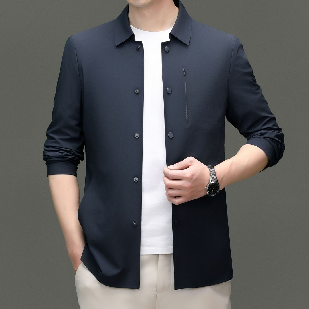 Herren leichte Übergangsjacke mit innovativer Passform und praktischen Taschen Drune