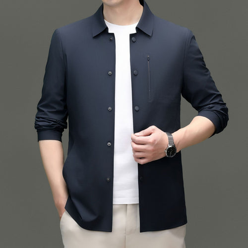 Herren leichte Übergangsjacke mit innovativer Passform und praktischen Taschen Drune