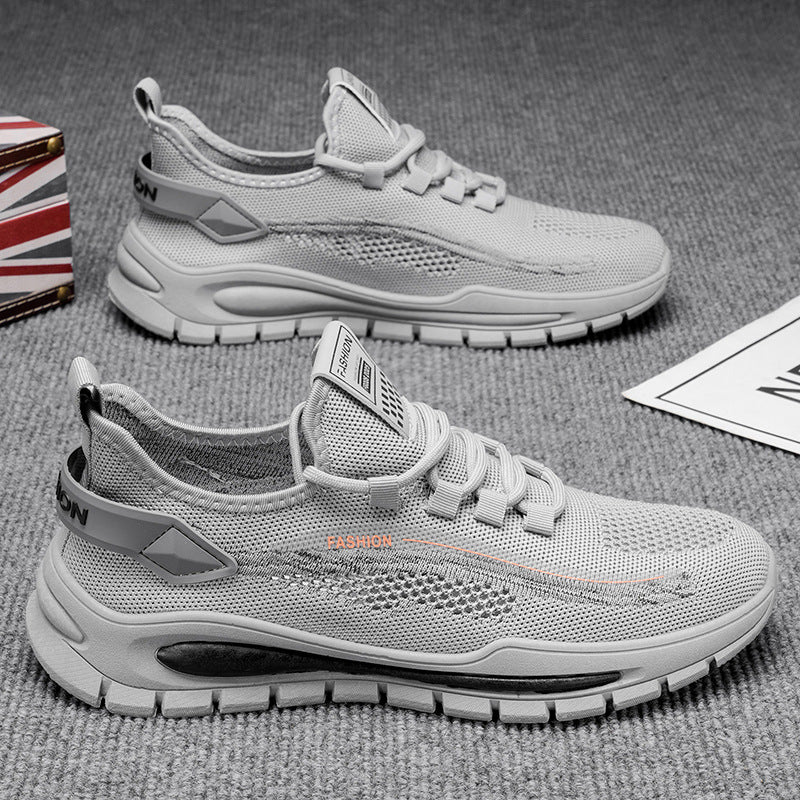 Damen Sportliche Sneakers mit atmungsaktivem Mesh-Obermaterial und rutschfester Sohle Drune