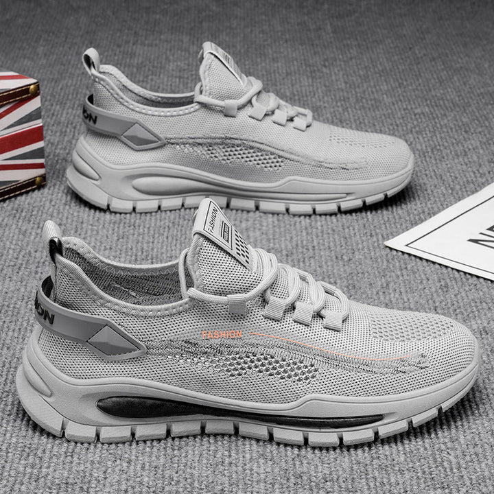 Damen Sportliche Sneakers mit atmungsaktivem Mesh-Obermaterial und rutschfester Sohle Drune