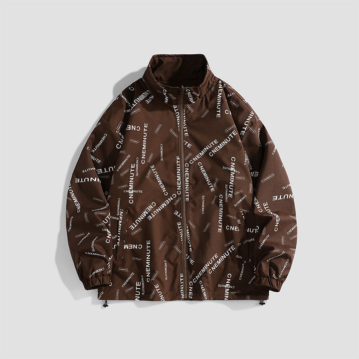 Damen leichte Windbreaker Jacke Drune