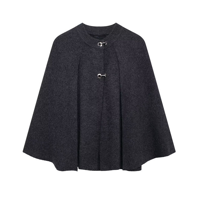 Damen Elegant geschnittene Umhangjacke Drune