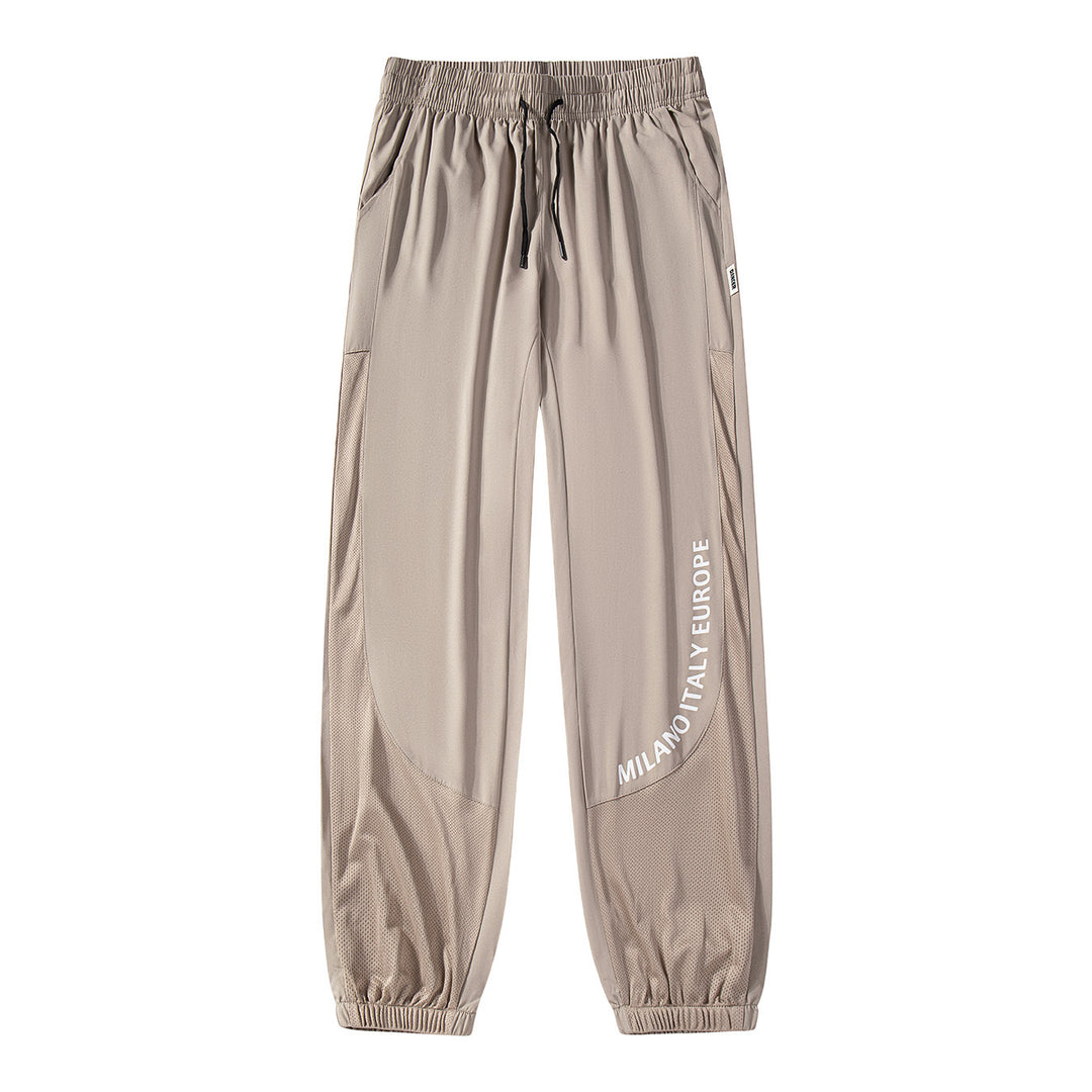Herren Sportliche Laufhose mit elastischem Bund und praktischen Taschen Drune