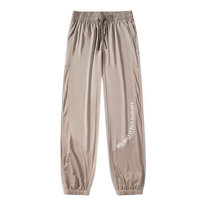 Herren Sportliche Laufhose mit elastischem Bund und praktischen Taschen Drune