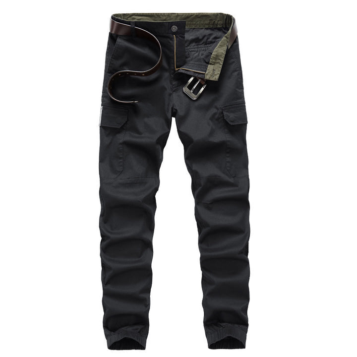 Herren Funktionale Cargo-Hose mit elastischem Bündchen Drune