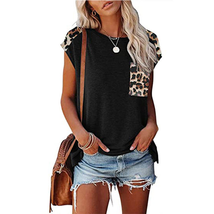 Damen Freizeit T-Shirt mit tierischem Motiv und bequemen Schnitt Drune