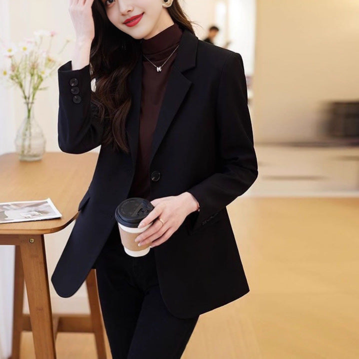 Damen modischer Blazer mit klassischem Schnitt und eleganten Details Drune