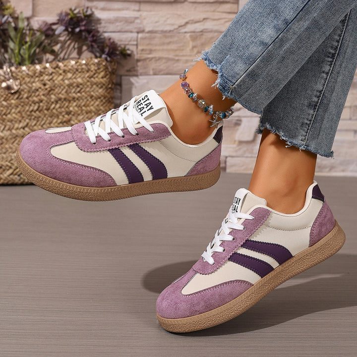 Damen Urbanes Lifestyle-Sneaker mit sportlichem Obermaterial und rutschfester Sohle Drune