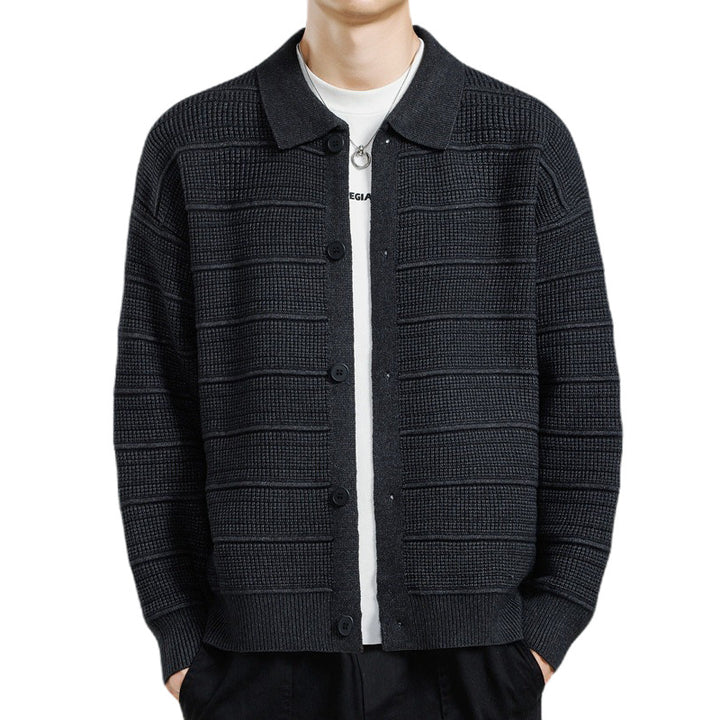 Herren Modische Strickjacke Drune