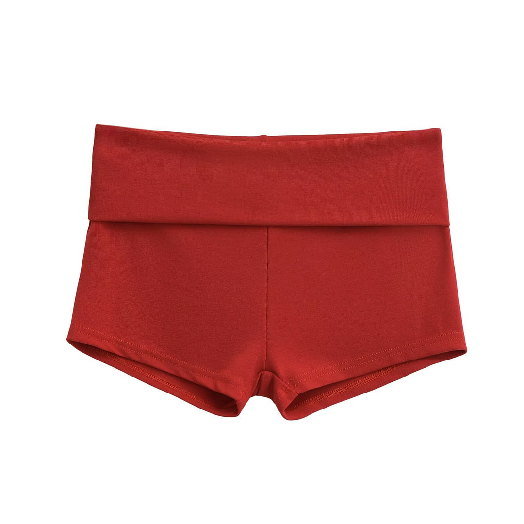 Damen bequeme Sportshorts mit breitem Bund Drune