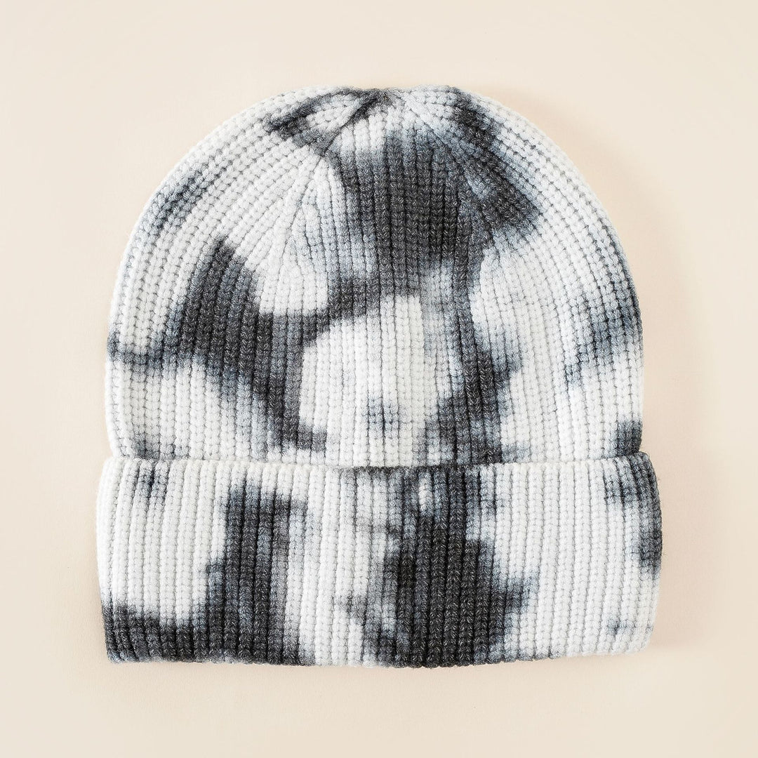 Damen Beanie-Mütze mit modernem Batikdesign und komfortabler Passform Drune