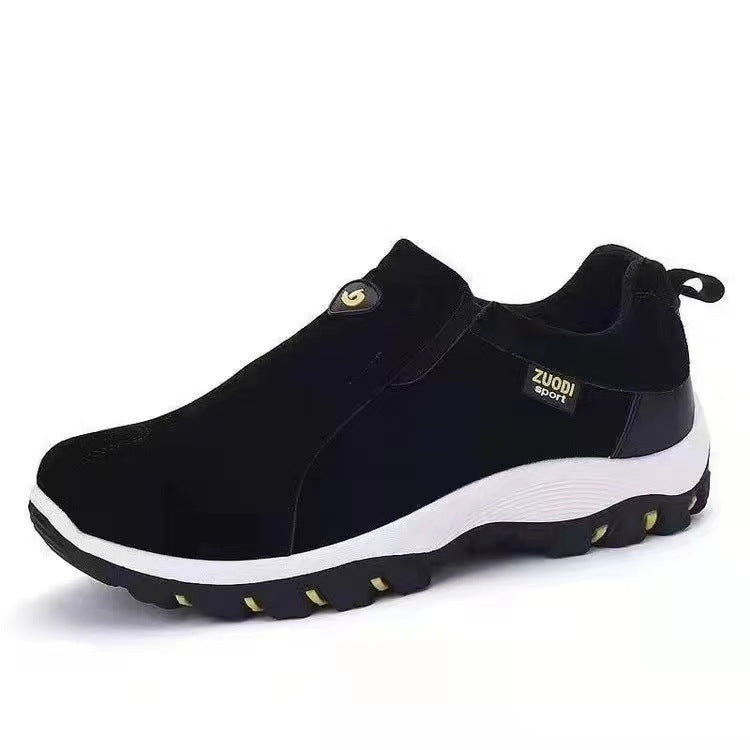 Herren dezenten wasserabweisenden Wildleder-Slipper mit griffiger Outdoor-Laufsohle Drune