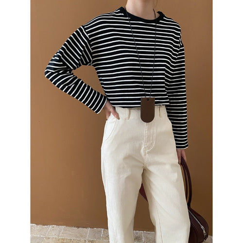 Damen lässige Weite Jeans im Urbanen Stil Drune