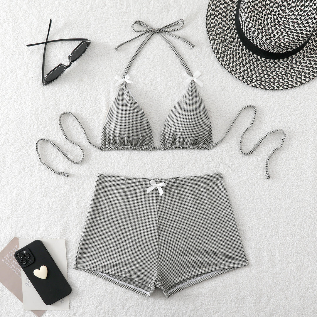 Damen Raffiniertes Bikini-Set mit verspielten Details Drune