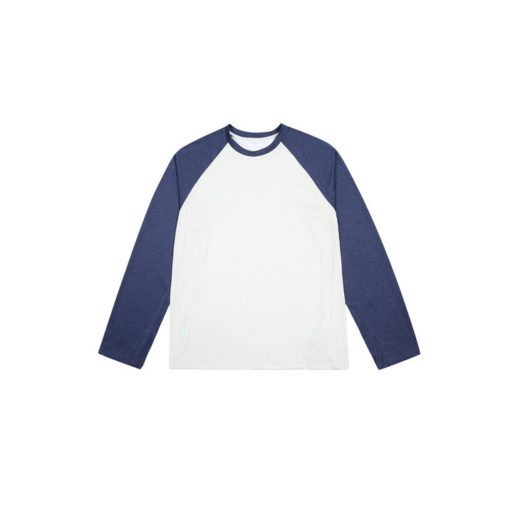Unisex Raglan-Langarmshirt aus leichter Baumwollmischung mit Waffelstruktur Drune