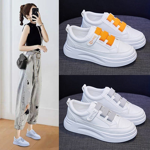 Damen Sportliche Sneakers mit innovativem Klettverschluss und bequemer Dämpfung Drune