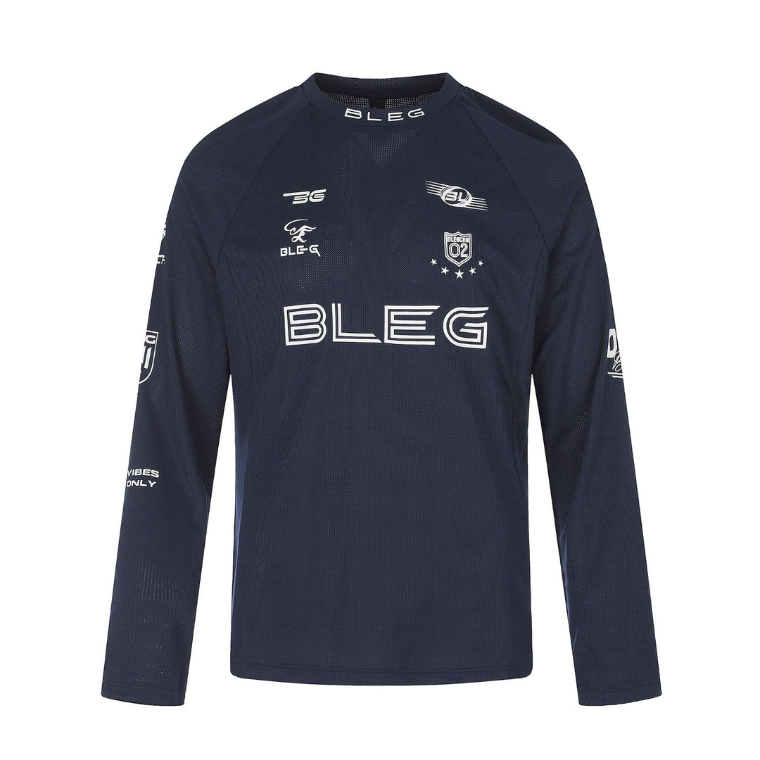 Unisex Leichtes Funktions-Langarmshirt mit Raglanärmeln und atmungsaktiver Waffelstruktur Drune