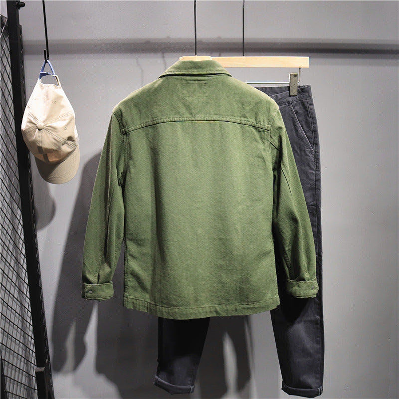Herren Utility-Jacke mit praktischen Taschen Drune