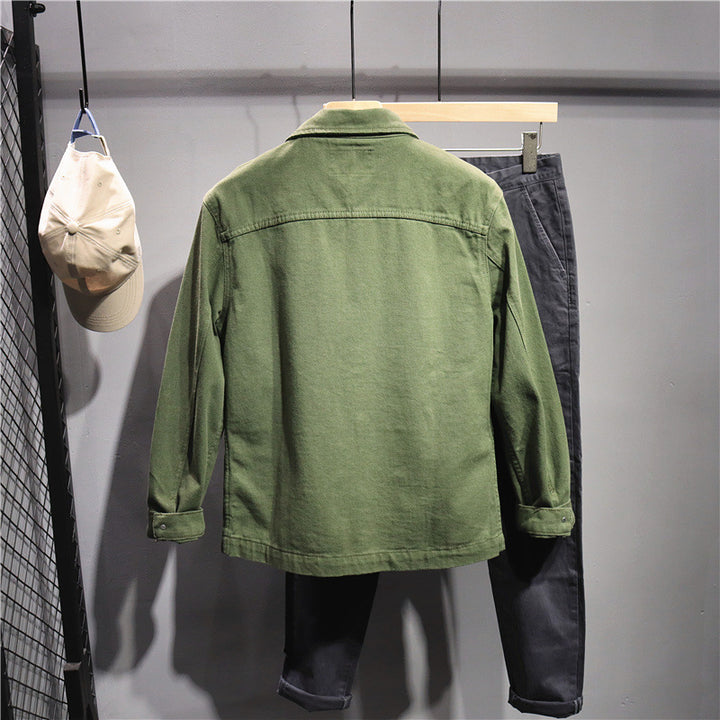 Herren Utility-Jacke mit praktischen Taschen Drune