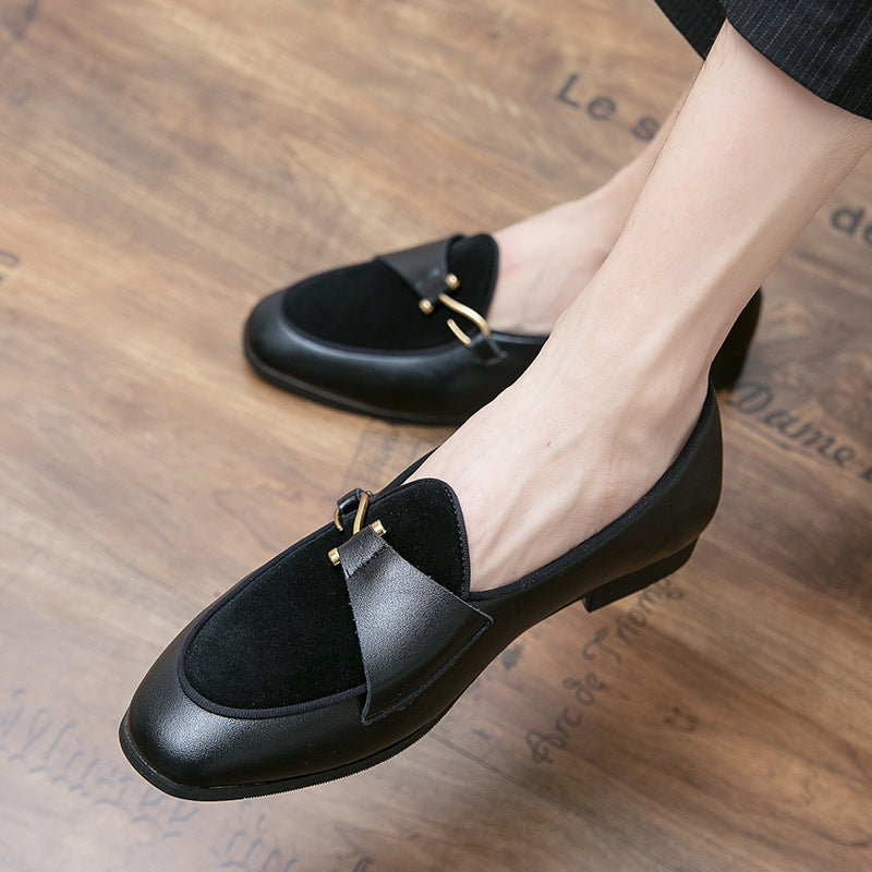Herren Elegante Mokassins mit modischem Schnallen-Design Drune