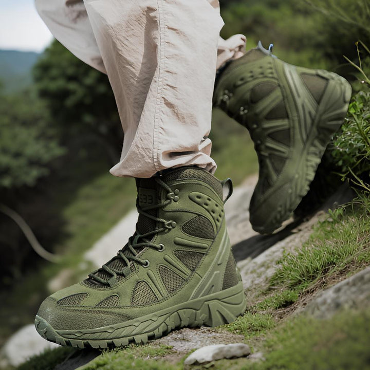 Herren Hochleistungs‑Wüstentrekking‑Boots mit atmungsaktivem Ripstop‑Mesh und stoßdämpfender Profilsohle Drune
