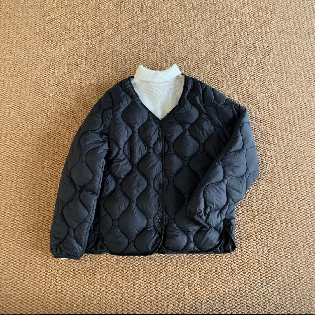 Damen Modische Daunenjacke Drune