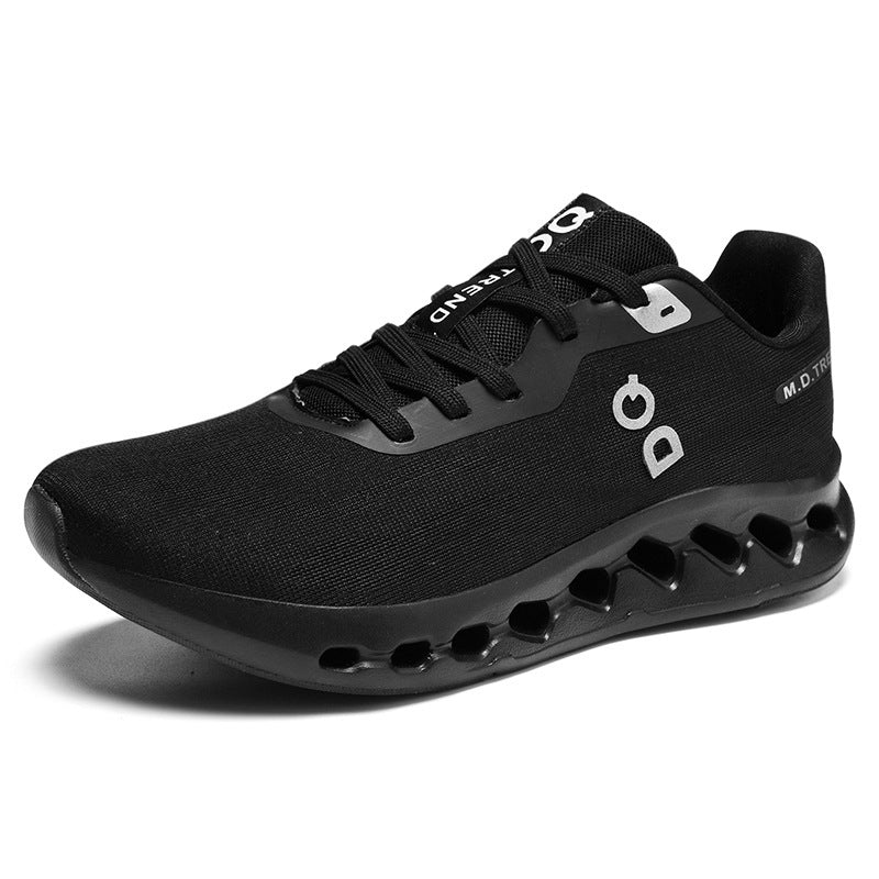 Herren Trailinspirierter Komfort-Sneaker mit ventilierter Hohlkammer-Dämpfung und nahtlosem Strickoberteil Drune