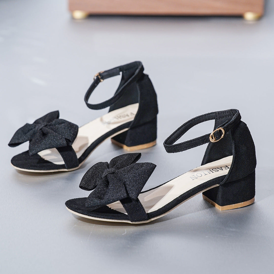Damen Sandalen mit elegantem Riemendesign und komfortablem Blockabsatz Drune