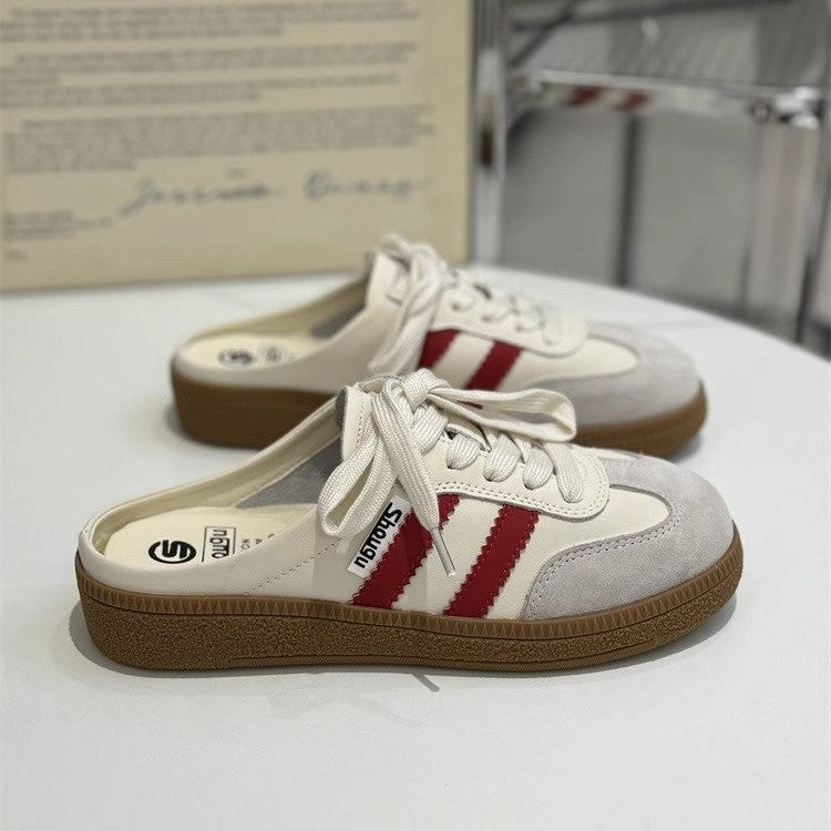 Damen Komfortable Slip-On Sneaker mit modischen Akzenten Drune
