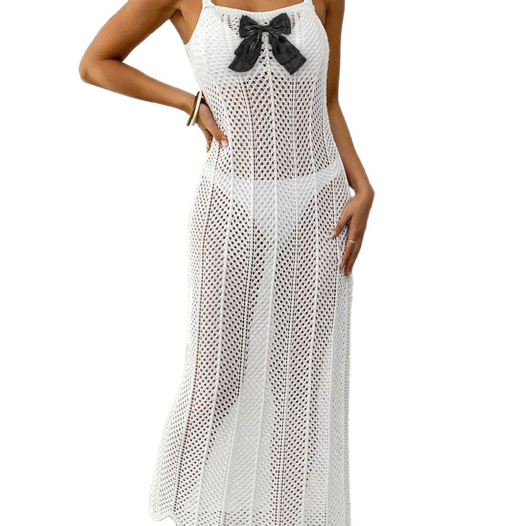 Damen transparenter Strandsarong mit elegantem Design Drune