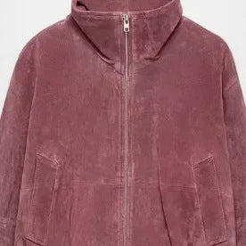 Damen Kurz geschnittener Boxy‑Blouson mit hohem Stehkragen und überschnittenen Ärmeln Drune