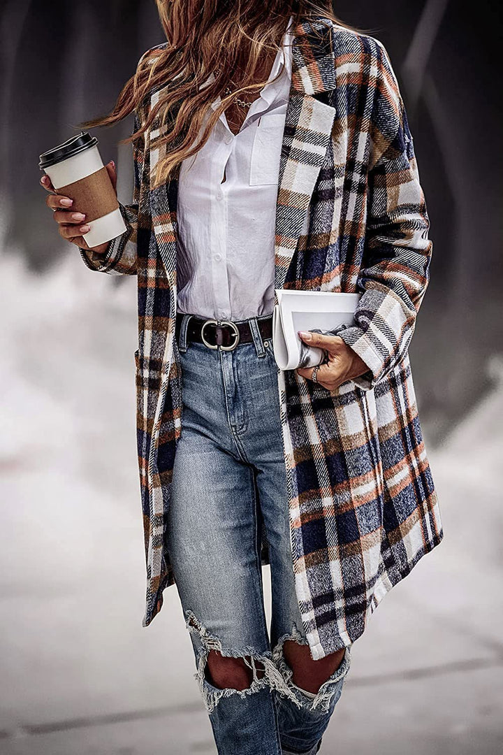 Damen Oversized Karottenjacke im lässigen Business-Look Drune