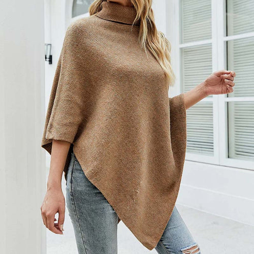 Drune | Einfarbiger Strickpullover Für Elegante Outfits