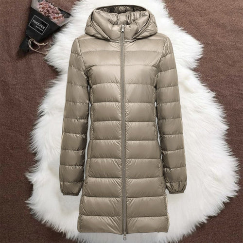 Drune | Lange Kapuzenjacke