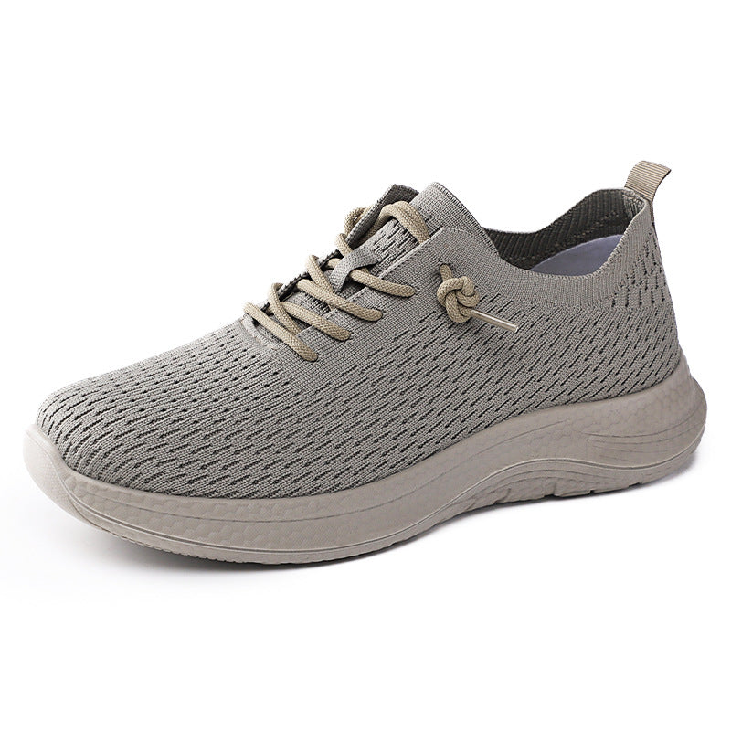 Damen Sportliche Leichtgewicht Sneakers mit flexiblem Obermaterial und rutschfester Sohle Drune
