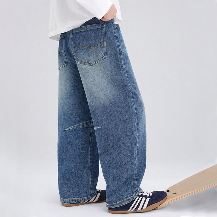 Unisex weite Jeans im Streetwear-Stil Drune