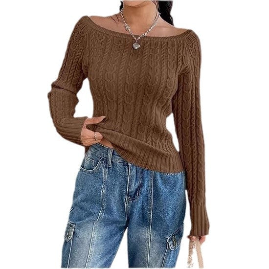 Damen Strickpullover Drune