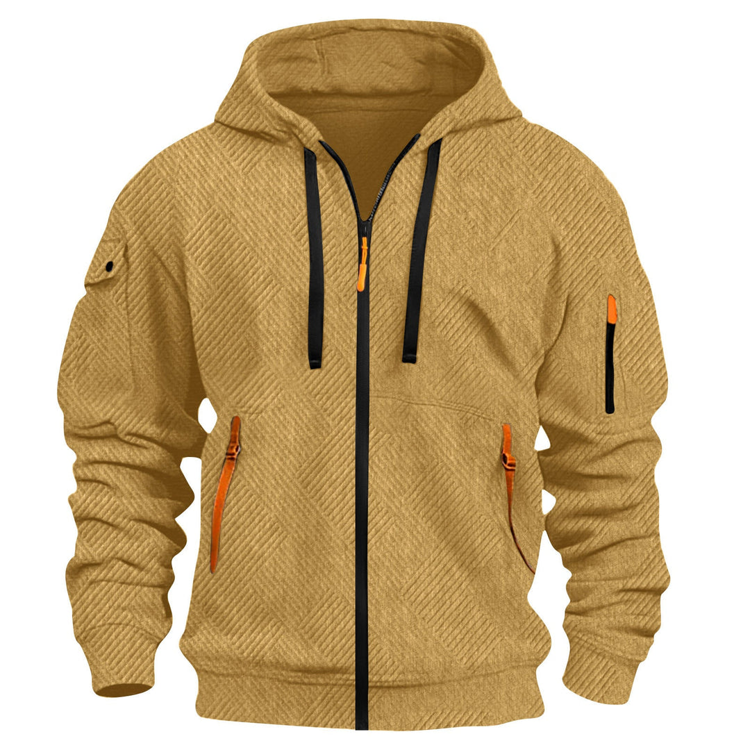 Herren Fleecejacke mit praktischen Taschen Drune