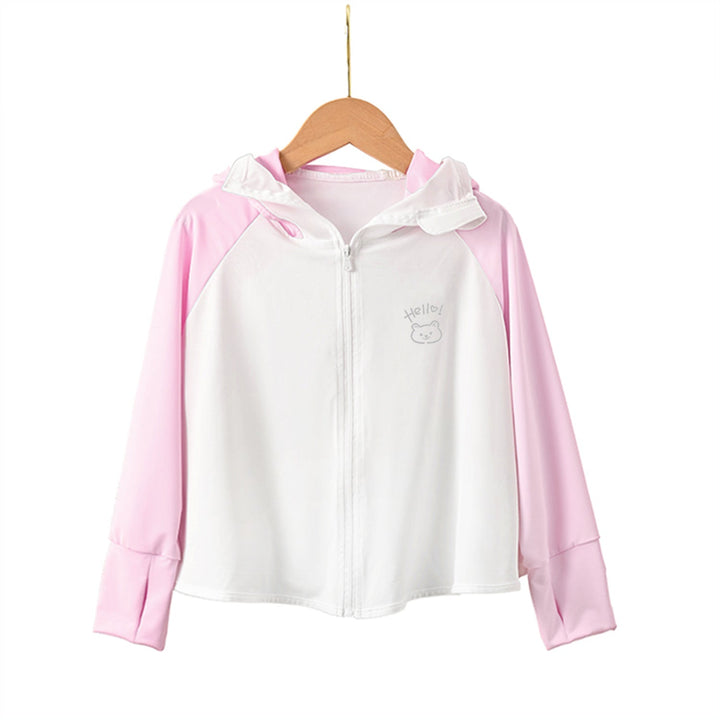 Damen UV-Schutzjacke mit Kapuze und leichtem, atmungsaktiven Material Drune
