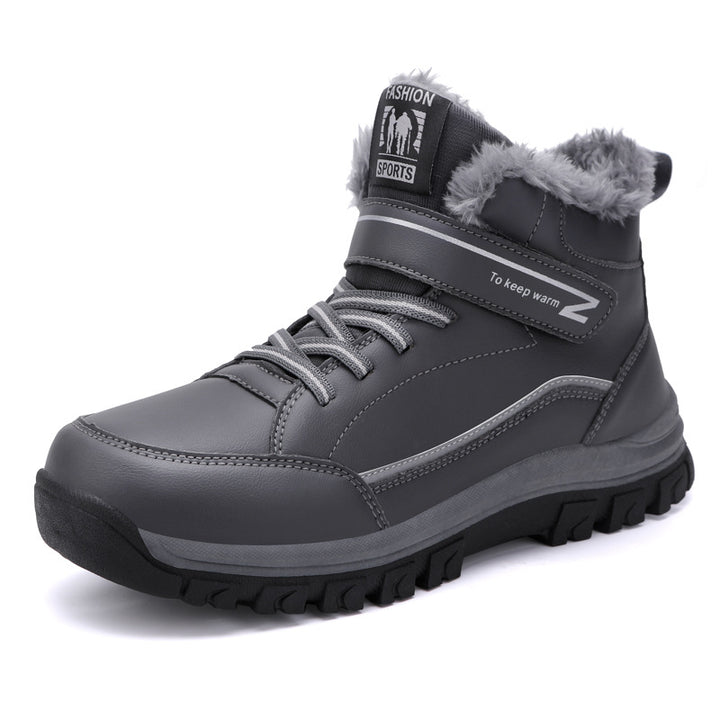 Damen Isolierte Winterstiefel mit rutschfester Profilsohle und warmem Innenfutter Drune