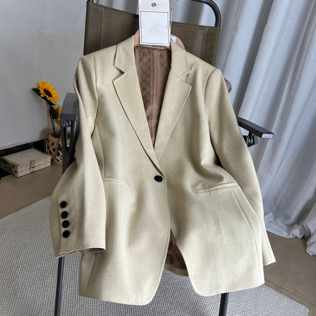 Damen Eleganter Blazer mit klassischem Schnitt Drune