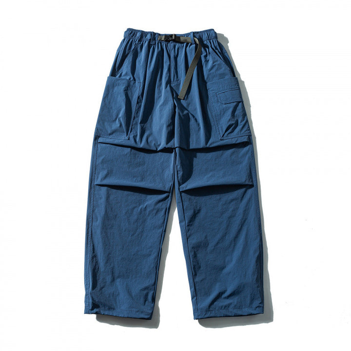 Unisex Utility-Cargo-Hose mit elastischem Bund, verstellbarem Gurt und großen aufgesetzten Taschen Drune