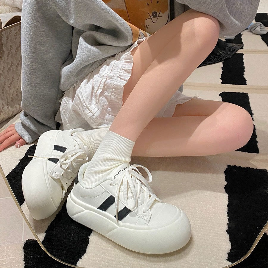 Damen Sportliche Sneakers mit gepolstertem Innenfutter und rutschfester Laufsohle Drune
