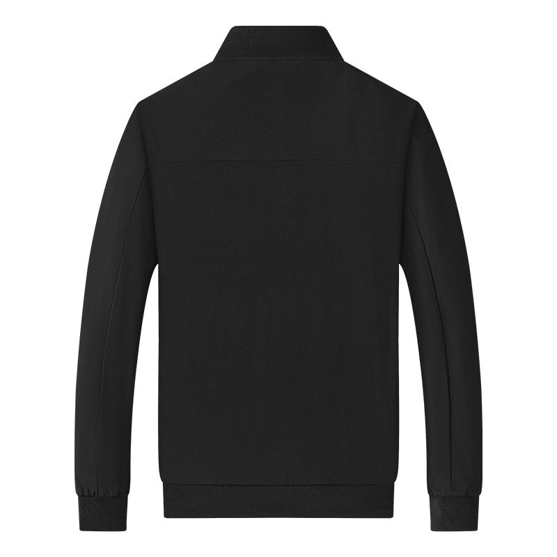 Herren Modische Übergangsjacke mit elastischen Bündchen Drune