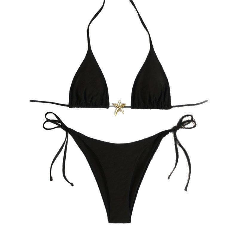 Damen Triangle-Bikini-Set Drune