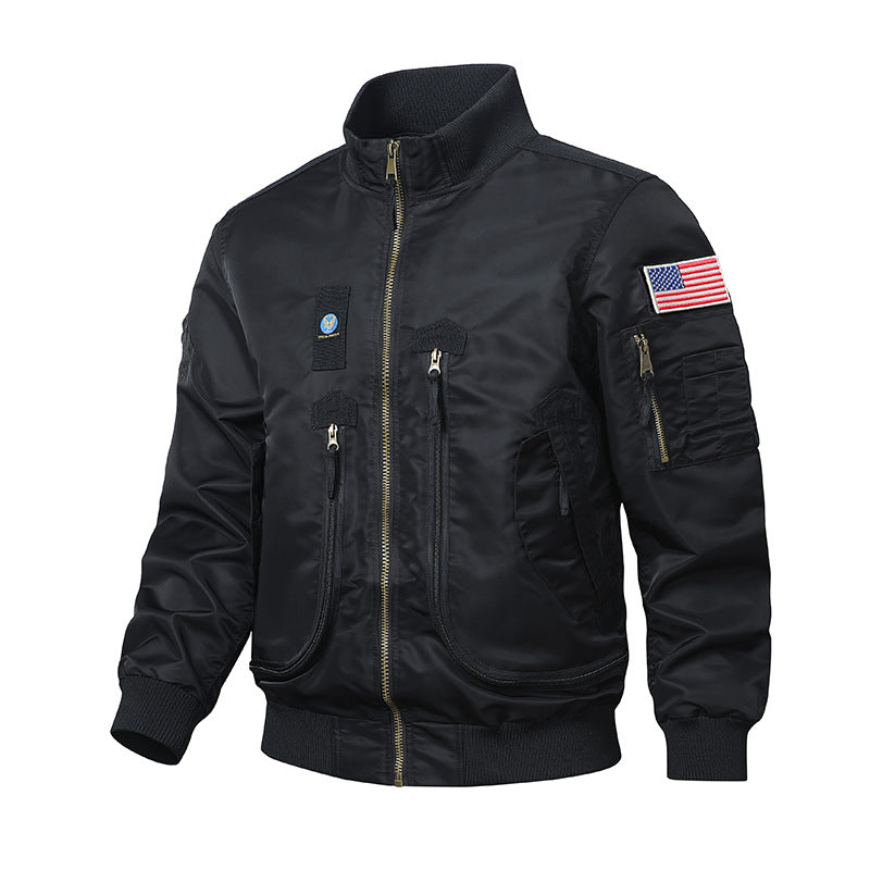 Herren Militärische Bomberjacke Drune