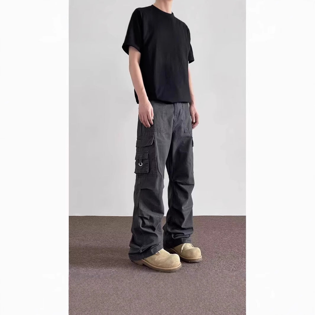 Herren Lässige Oversized Cargo-Hose Drune