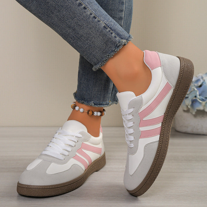 Damen Sneakers im sportlichen Design mit atmungsaktivem Obermaterial und bequemer Dämpfung Drune