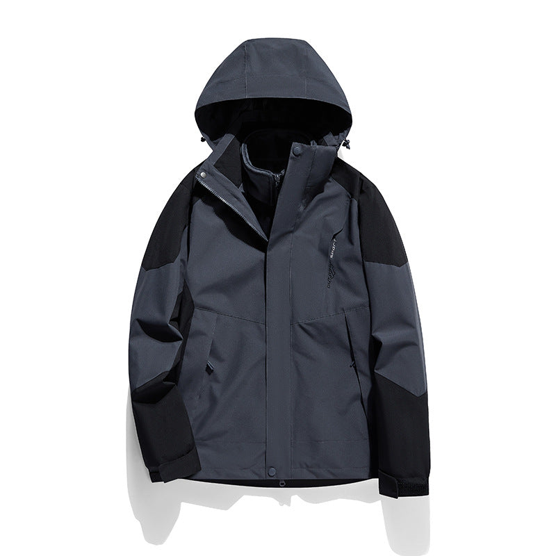Herren Technische Outdoorjacke mit verstellbarem Kapuzendesign Drune 1787797246