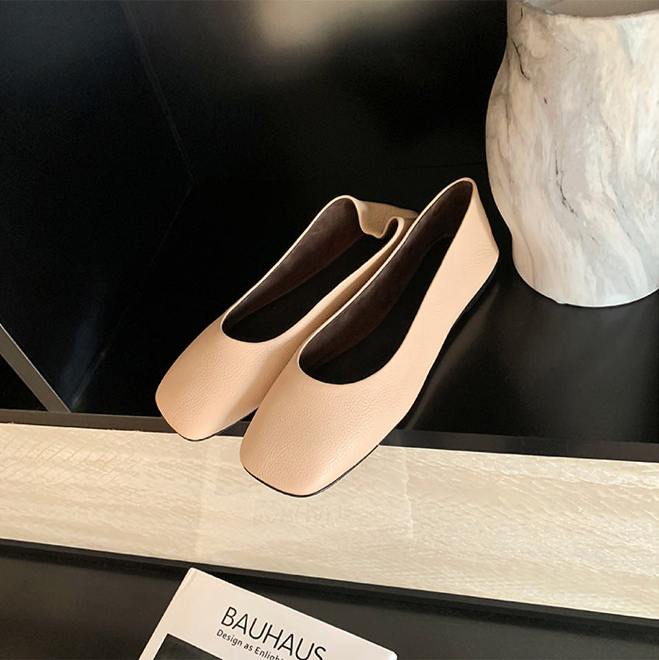 Damen Ballerinas aus hochwertigem Leder mit ergonomischem Fußbett Drune